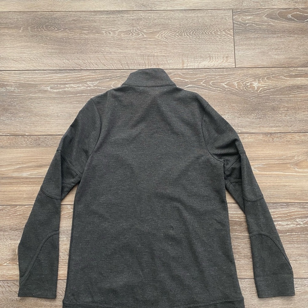 Spanner gorgeous jacket/sweater, dark grey 2 way zip/8 - Picture 4 of 13